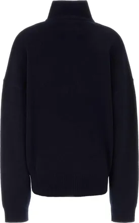 Extreme Cashmere Womens Navy Blue Cashmere Blend N&acirc;&deg;235 Sweater Maglieria