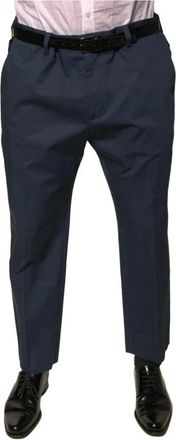 Dolce & Gabbana Heren, Broeken, Blauw, Maat: 3XL Katoen