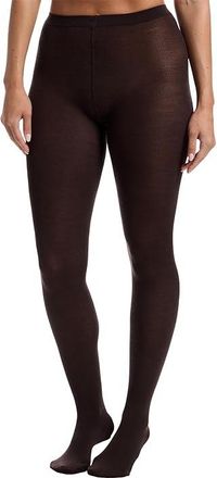Wolford Merino Womens Tights Hose Soft Cacao : LG (51-63 - 143-198 lbs), Nylon/Polyamide/Wool