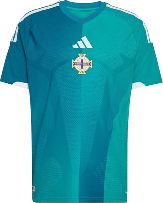 adidas Northern Ireland 26 Home Authentic Jersey Asia Sizing Glory Green White KC2983