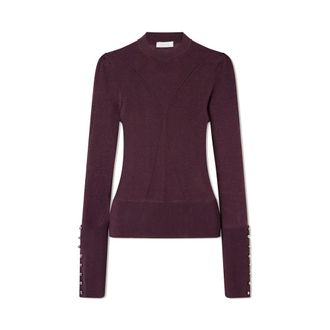 Paco Rabanne Round-neck Knitwear - Knitwear - Mujer - Rojo - XS