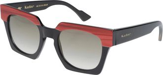 K&agrave;dor Sunglasses, unisex, Black, Size: 51 MM Portofino