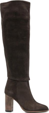 Paola Parisi Roma Stivali con tacco largo 85mm - Nero