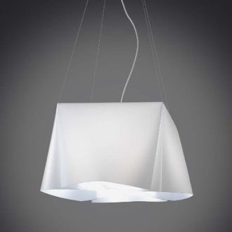 Linea Zero Linea Zero - L&aacute;mpara Colgante Wanda De Cinco Luces En Polilux Blanco Di&aacute;metro 59x H31 Cm