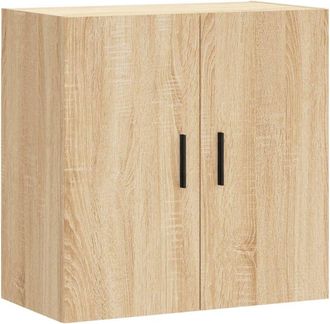 vidaXL Wall Cabinet Sonoma Oak 60x31x60 cm Engineered Wood Vidaxl