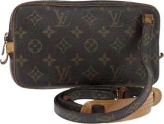 Louis Vuitton Pre-owned Cross Body Bags, female, Brown, Size: ONE SIZE Pre-owned Cross Body Bag