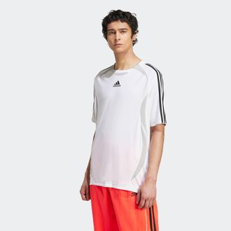 adidas T-Shirt ADIDAS ORIGINALS TEAMGEIST TEE, Herren, Gr. XXL, schwarz-weiss (wei&szlig;, schwarz), Obermaterial: 100% Polyester, normal, Rundhals, Shirts T-Shirt
