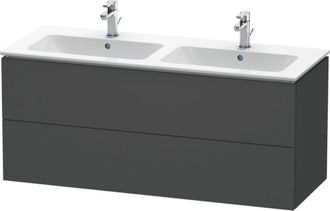 Duravit Duravit - L-cube Mueble De Pared, 2 Cajones, Ancho: 1290mm, Para Me