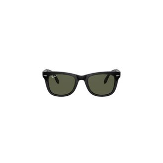 Ray-Ban Wayfarer Folding Classic - Heren - Zonnebrillen - Zwart - 50 MM - Accessoires