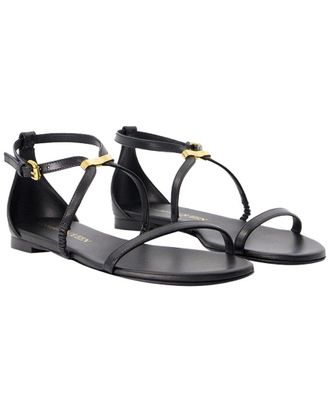 Alexander McQueen Alexander Mcqueen Womens Calfskin Harness Sandal (Authentic Pre-Loved)