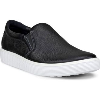 Ecco Soft 60 Slip-On Sneaker in Black at Nordstrom Rack, Size 11-11.5Us / 42Eu