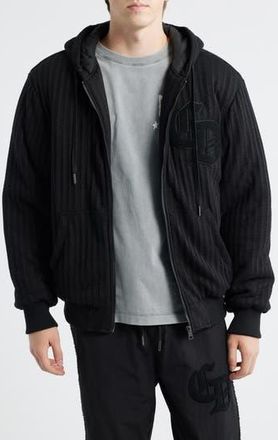Criminal Damage Stanford Knit Hoodie in Black at Nordstrom Rack, Size Small