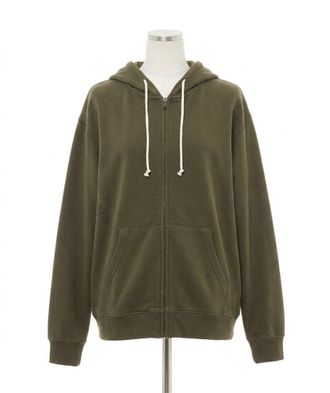 Z Supply Academy Zip Up Hoodie In Grape Leaf