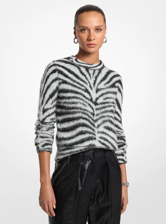 Michael Kors Zebra Knit Sweater