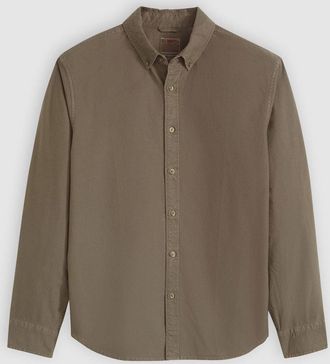Levi's Effen Slim Heren Overhemd (Kaki Groen)