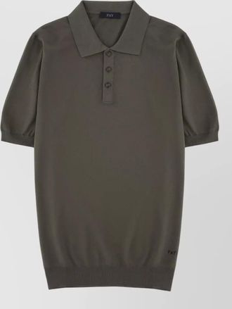 Fay cotton regular-fit polo shirt