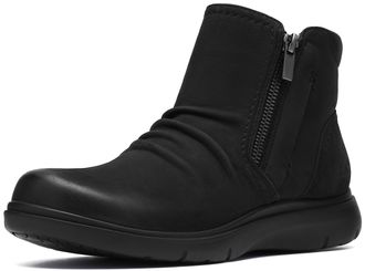 Clarks Womens Certina Ruby Ankle Boots, Black Leather, 6.5 UK