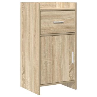 vidaXL Aparador Roble Sonoma 40 X 36 X 80 Cm Madera De Ingenier&iacute;a Vidaxl