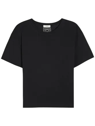 Toteme Cotton T-shirt - Black - Xxs (UK4 / Xxs)