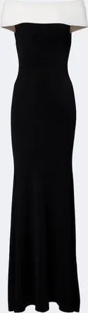 Roland Mouret Off-shoulder gown