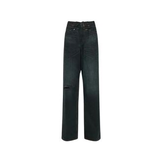 Maison Margiela Dames, Jeans, Blauw, Maat: W27 Denim