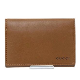 Gucci Pre-owned Wallets, female, Brown, Size: ONE SIZE Pre-owned Card case