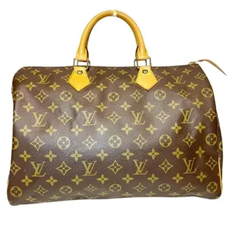 Louis Vuitton Pre-owned Handbags, female, Brown, Size: ONE SIZE Pre-owned Speedy Monogram Handbag