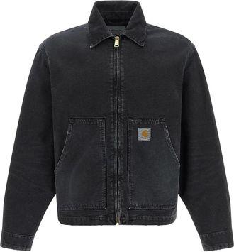 Carhartt Work in Progress OG Arcan Denim Jacket - Heren - Spijkerjassen - Zwart - XL - Denim - Jassen