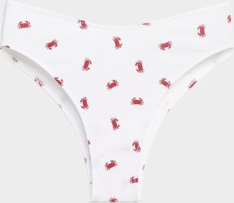 Miiyu Womens Solid high-cut cheeky panty Organic cotton