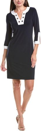 Joseph Ribkoff Grommet Shift Dress