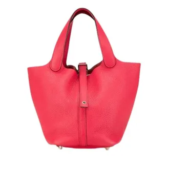 Herm&egrave;s Pre-owned Picotin Lock 18 - - Pre-owned - Donna - Rosa - ONE SIZE
