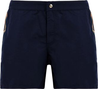 Paul Smith Signature Stripe Zwembroek - Heren - Strandmode - Blauw - S - Polyester - Badmode