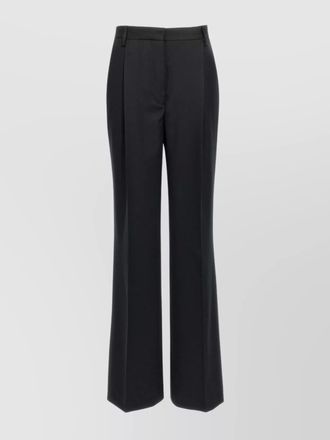 Dries Van Noten wool straight-leg trousers