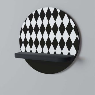 OEM Estante Redondo Edgy Serenade Negro