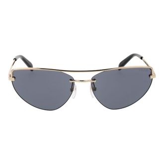 Emilio Pucci PU-1066389 Cat Eye Metal Sunglasses - Gold