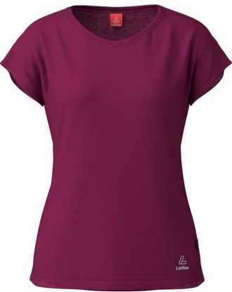 LOEFFLER Loose Shirt Merino Merinounterw&auml;sche f&uuml;r Damen | lila
