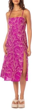 Maaji Remi Cover-Up Midi Sundress in Bright Purple at Nordstrom Rack, Size Medium