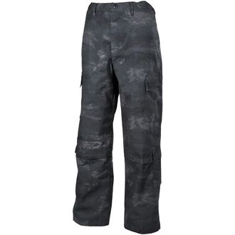MFH Mens ACU Trousers Ripstop HDT Camo LE Size S