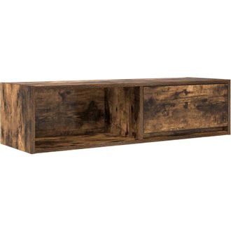 vidaXL Vidaxl - Mobile tv Rovere Fumo 100x31x25,5 cm in Legno Multistrato