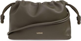 Loewe medium Flamenco shoulder bag - women - Lamb Skin - One Size - Green