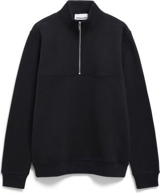 Armedangels Waarlo Fleece Pullover f&uuml;r Herren | schwarz