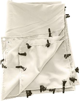 Happy Garden Lona Beige De 2,96 X 2,50m Para P&eacute;rgola Mural De 3 &times; 2,5m Nice