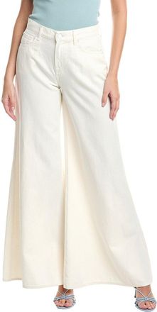 7 For All Mankind Willow Linen-Blend Ostuni Palazzo Wide Jean