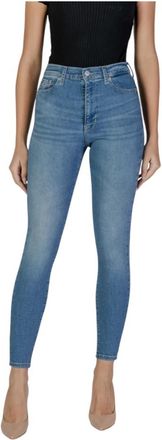 Tommy Jeans Lente/Zomer Dames Jeans Collectie - Dames - Skinny Jeans - Blauw - W32 L30 - Katoen - Jeans