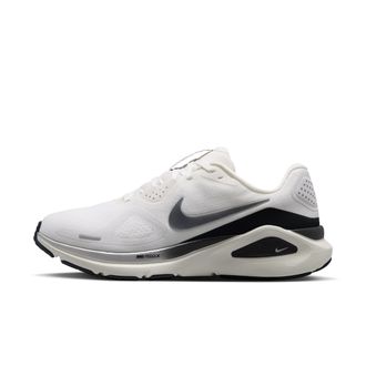 Nike Womens Structure 26 Road Running Shoes in White | IO9917-101