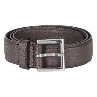 Orciani Cintura Classica Soft - Dames - Accessoires - Bruin - Maat: 85 CM Leer