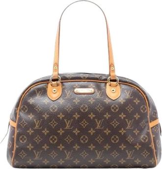 Louis Vuitton Pre-owned Handbags, female, Brown, Size: ONE SIZE Pre-owned Vintage Handbag