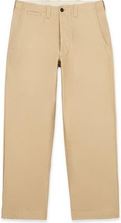 Fortela Thomas Chino Trousers in Natural at Nordstrom, Size 34 Eu