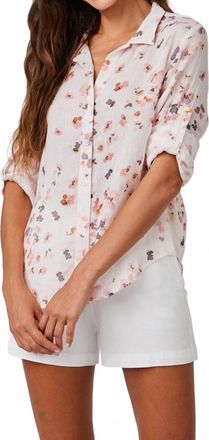 Ciebon Capri Button Down In Hana Floral