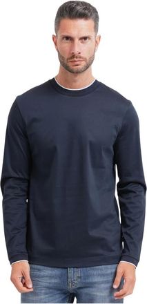 HUGO BOSS Uomo, Top, Blu, S, new